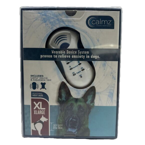 Petmate Other - Calmz Anxiety Relief System for Dogs X-Large (27-36” ) Chest Wearable Device
